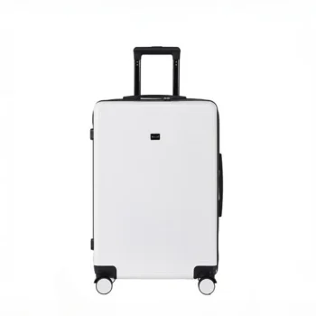 KF108515 Wide Pole Travel Suitcase on Wheels USB 20 Inch Carry on Luggage