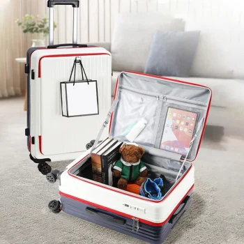 K2970 Opening Lid Large Deep Compartment Suitcase 28 Inch Large Capacity Luggage