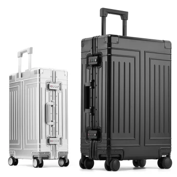 K2755 Aluminum Suitcase Alloy Trolley Case 30 inch Large Capacity Rolling Luggage