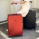 OJ526 Five wheels aluminum frame travel bag