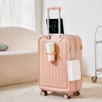 K3150 New fashionable luggage, thickened suitcase