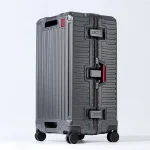 K3221 Aluminum frame Travel Suitcase Trolley Case with Wheels Carry-On Luggage