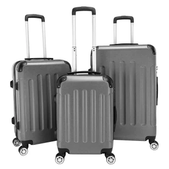 K3108 Portable ABS Trolley Case, 20" / 24" / 28" Rolling Luggage