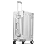 K3268 Travel Suitcase Aluminum-magnesium Alloy Rolling Luggage