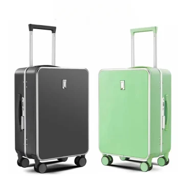 K3279 Aluminum frame Suitcase pull rod box Female 20 carry on password boarding travel Box