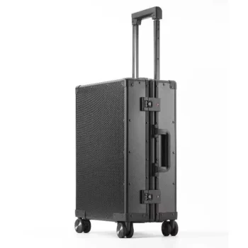 KF6622224 Travel Suitcase Aluminum Frame Trolley Luggage ABS and PC Material Carry-on Cabin Suitcase