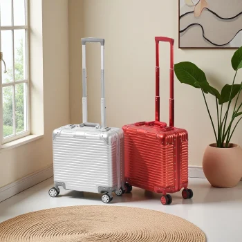 K2608 Front Opening Handheld Suitcase Password Lo Travel Carry-On Storage Bag