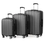 K3218 Suitcase Large Capacity Trolley Suitcase With Cup Holder Roller Suitcase