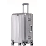 K3065 Aluminum-magnesium alloy 20/24/26/29 inch Travel Suitcase Trolley Case