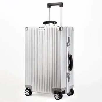 K3256 All Aluminum-magnesium Alloy Travel Suitcase High Quality Rolling Luggage