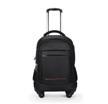 K3149 Rolling Backpack with 4 Wheels 22 inch Roller Travel Laptop Backpack