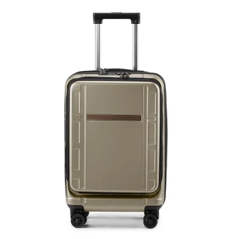 K3200 Luggage with Front Compartment Double Spinner Wheels
