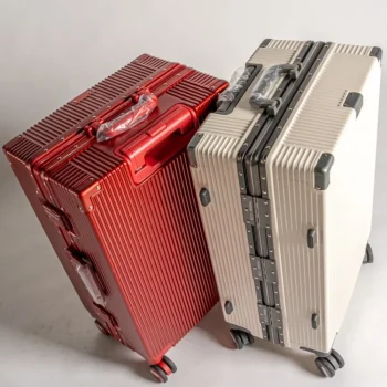 K3140 Aluminum Frame Luggage Suitcase Trolley Case Universal Wheels