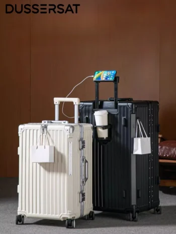 K3287 Spinner Wheels Large Capacity Rolling Travel Luggage