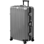 K3182 Luggage 28 Inch Aluminum Frame No Zipper Large Luggage