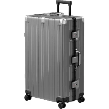 K3182 Luggage 28 Inch Aluminum Frame No Zipper Large Luggage