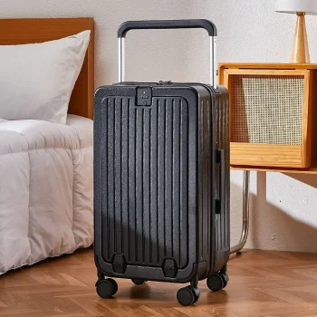 K3252 24 inch anti fall silent wide pull rod password luggage travel suitcase