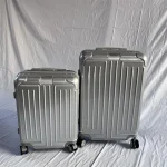 K3056 Cabin Trolley Suitcase Waterproof Shiny Rolling Luggage Trolly Bag With Wheels