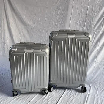 K3056 Cabin Trolley Suitcase Waterproof Shiny Rolling Luggage Trolly Bag With Wheels