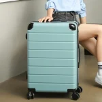 K3276 Travel Suitcase on Wheels Fashion Large Capacity Combination Lock Suitcase