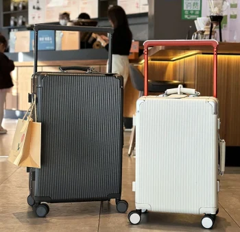 K3167 Wide Tie Rod Suitcase Girls Suitcase 20 Inch Boarding Case Student Universal Wheel