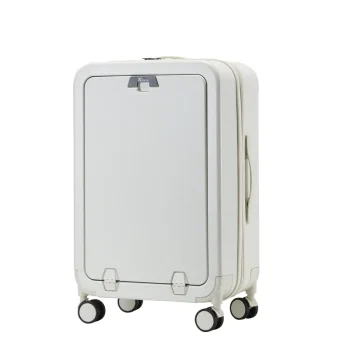 K3263 New Suitcase Large Capacity Front Opening Luggage Trolley Password Suitcases