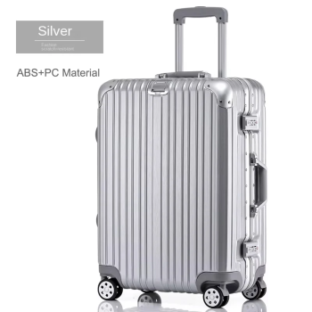 KF6323244 Travel Suitcase Aluminum Frame Trolley Luggage ABS and PC Material Carry-on Cabin Suitcase