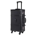 K1436 Aluminum Suitcase Large Capacity Rolling Luggage wheel Travel Trolley case