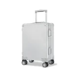KF6323244 Travel Suitcase Aluminum Frame Trolley Luggage ABS and PC Material Carry-on Cabin Suitcase