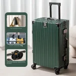 K3344 New Aluminum Frame Luggage Student Trolley Case
