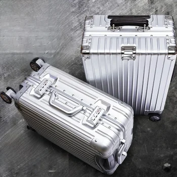 K3354 Travel Suitcase Aluminum Hand Lage Box Universal Wheel