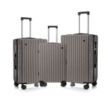 K3411 Suitcase Unisex with Universal Wheels and Combination Lock