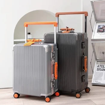 K3430 Aluminum frame Travel Suitcase Rolling Luggage Trolley Case