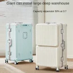 K3378 Front Opening Suitcase 20 inch Boarding Box Trolley Case 28/30 inch Luggage