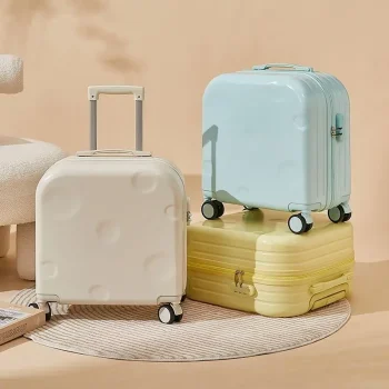 K3407 Small suitcase for women 18 inch boarding suitcase