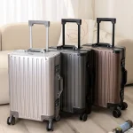 K3383 New Large Capacity Durable Luggage Magnalium Aluminum Alloy Men Man Women