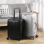 K3333 Suitcase Thickened Aluminum Frame Suitcase Travel Luggage