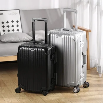 K3333 Suitcase Thickened Aluminum Frame Suitcase Travel Luggage