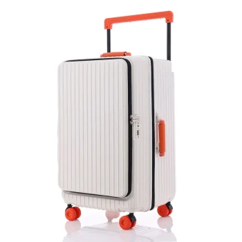 K3372 Side Opening Wide Handle Luggage 28 inch Trolley Suitcase
