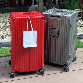 K3353 Multifunction Suitcase Aluminum Frame Large Capacity PC Suitcase