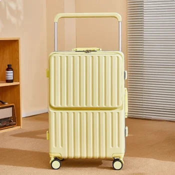 K3375 Wide Trolley Luggage 20 inch carrier Front Opening Trolley Boarding Box