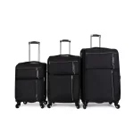 K3384 Trolley Luggage Bag Student Oxford Cloth Travel Suitcase on Wheels