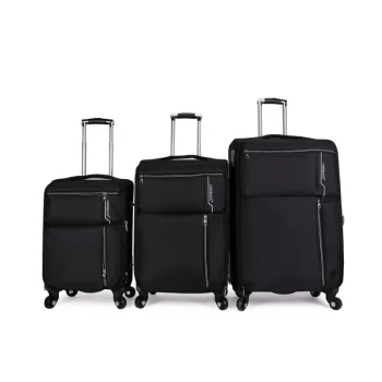 K3384 Trolley Luggage Bag Student Oxford Cloth Travel Suitcase on Wheels
