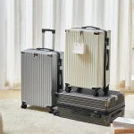 K3352 Modern Carry on Trolley CaseCustom Large 20/22/24/26/28 Inch PC ABS Luggage