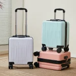 K3386 Trolley Fashionable Travel Suitcases Fashionable ABS Mini Boarding Carry-On Cases