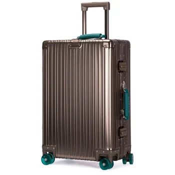 K3334 New All Aluminum Magnesium Alloy Suitcase 28-inch Trolley Luggage