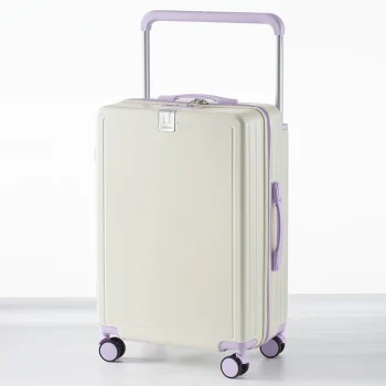 KF238524 Double Trolley Luggage Children can Mount 20-inch Travel Large capacit Suitcases