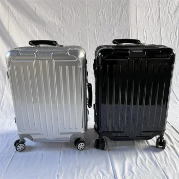 K3318 Cabin Spinner Classic Aluminum frame Trolley Bag Travel Suitcase